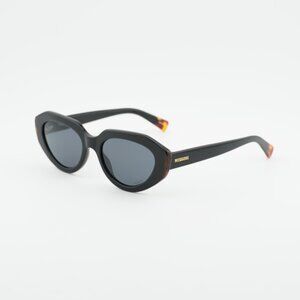 Missoni MIS 0131/S 0807 IR Sunglasses Black Cat Eye Frame, Grey Lenses